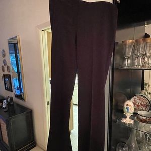 White House Black Market Flare Side Zip Pants